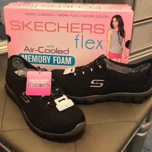 COPY - Skechers Flex Slip On Sneakers with Memory…